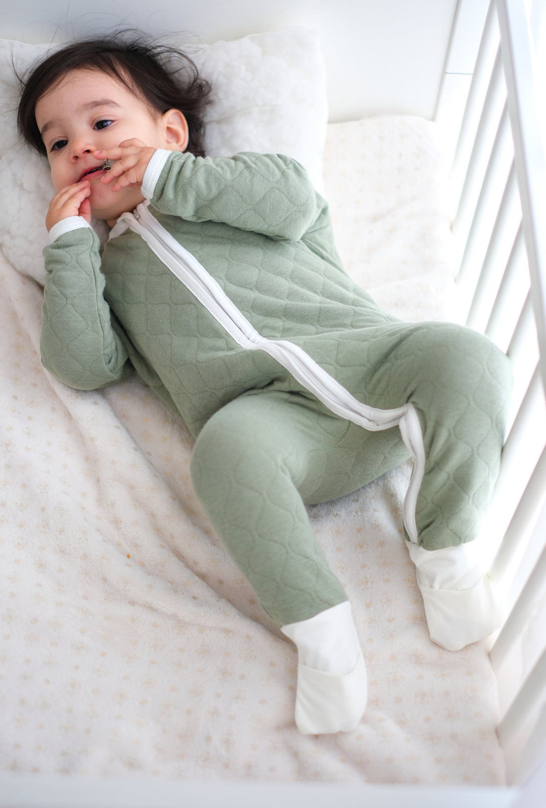 1.5 Tog Unisex Patikli Uyku Tulumu - Yeşil