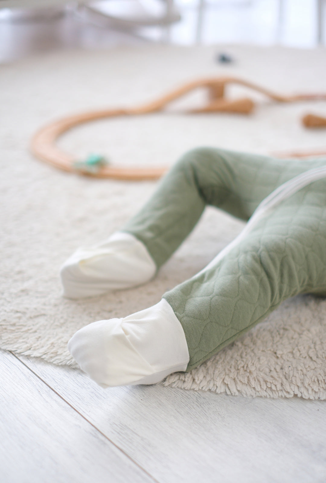 1.5 Tog Unisex Patikli Uyku Tulumu - Yeşil