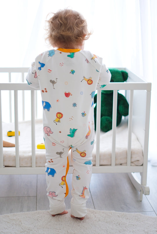 1 Tog Unisex Patikli Uyku Tulumu - Hayvan