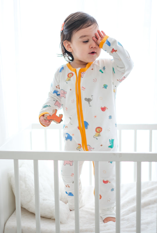 1 Tog Unisex Patikli Uyku Tulumu - Hayvan
