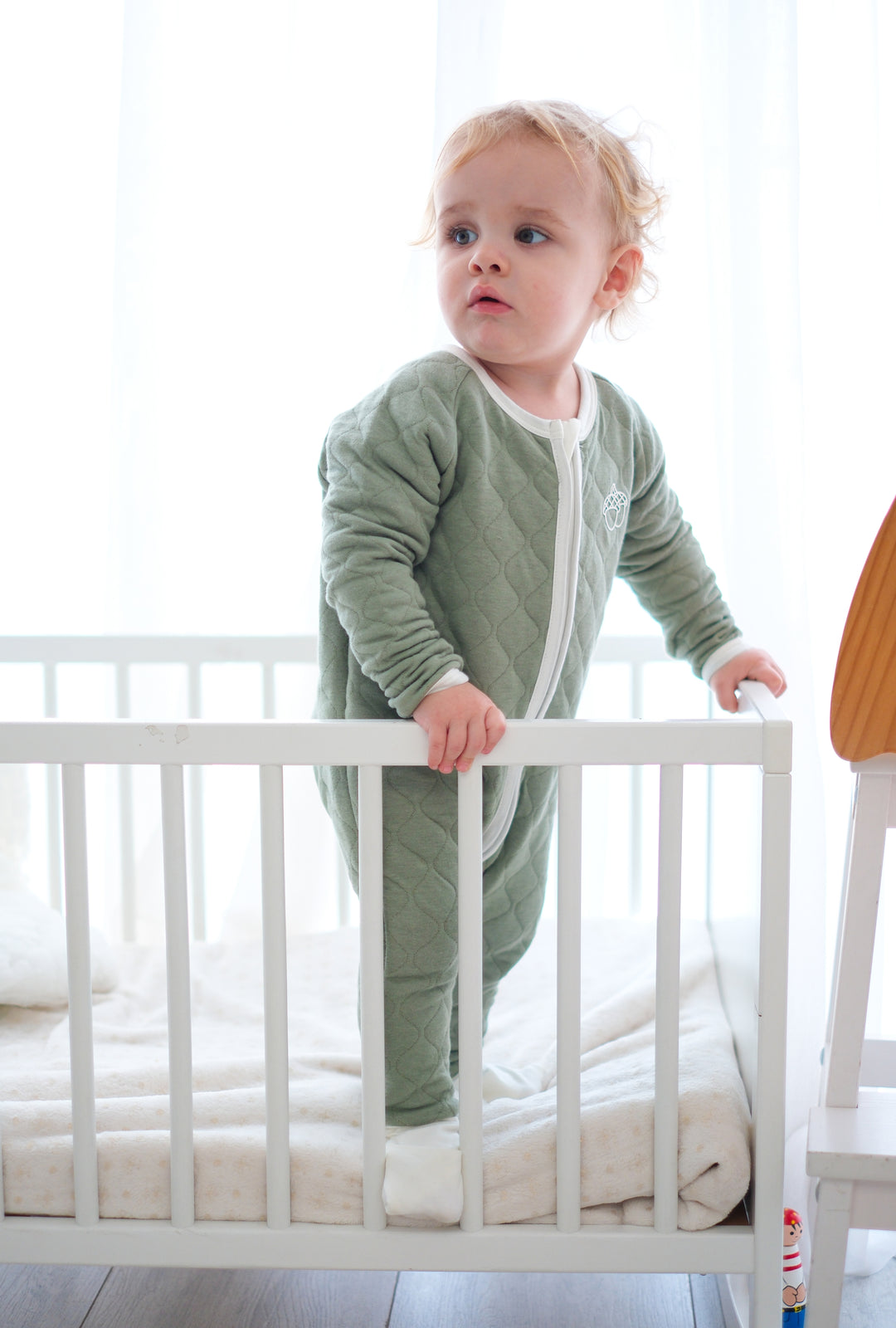 1.5 Tog Unisex Patikli Uyku Tulumu - Yeşil